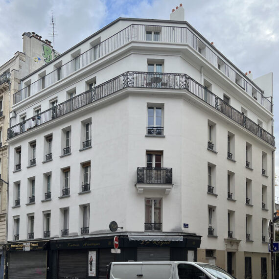 Surélévation d’un immeuble d’habitation Paris 18ème