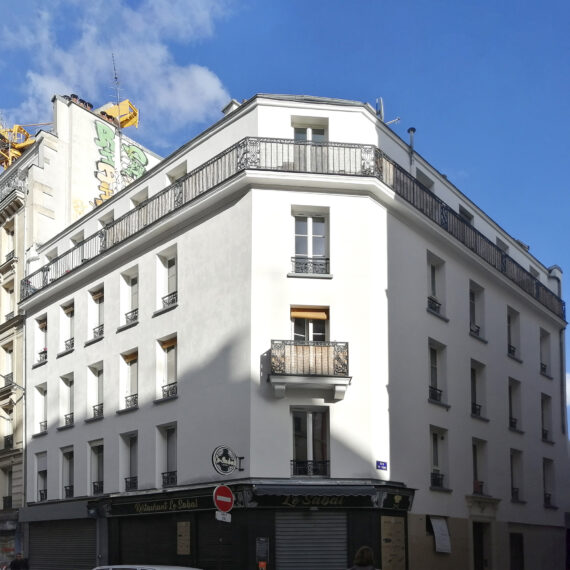 Surélévation d’un immeuble d’habitation Paris 18ème